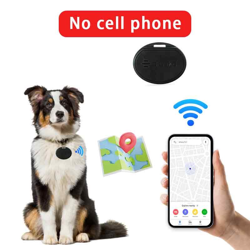 Wireless Smart Mini GPS Tracker Locator Anti-Lost Waterproof Bluetooth Tracer with 3G 5G Wi-Fi Features Made of Plastic